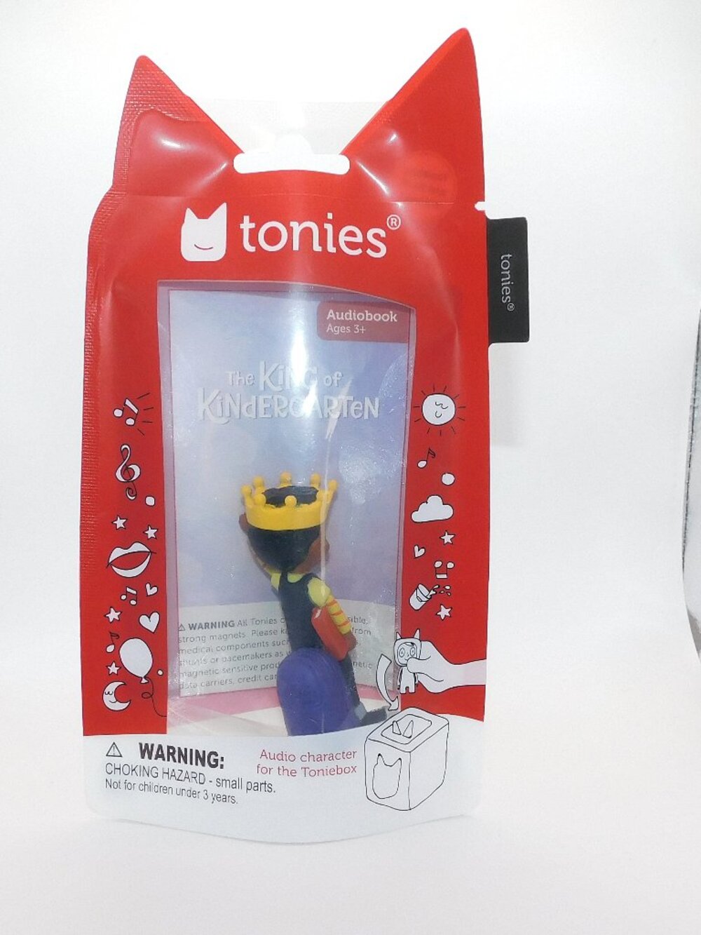 Tonies The King of Kindergarten Figurine Audiobook Crown Black American NEW